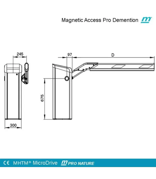 Barrier Magnetic Access Pro