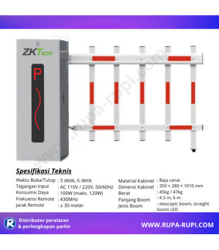 Barrier Gate ZKTeco Cmp 200