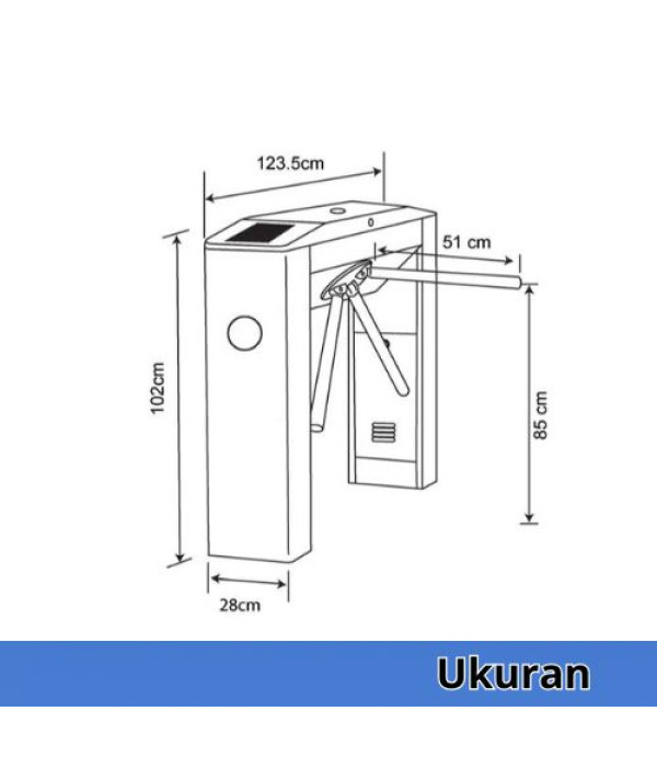 Bridge Tripod Turnstile 
