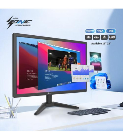 MONITOR LED BULLDOZER SONIC SC-19HV 19" INCH