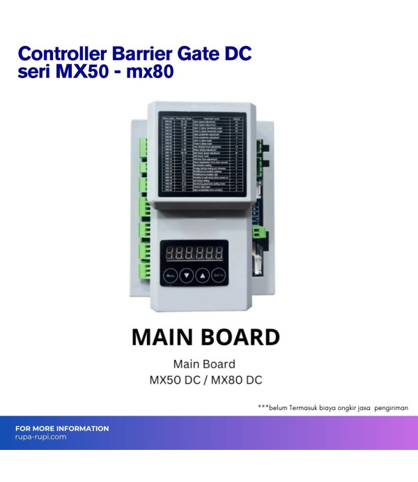Barrier gate mx-50 Dc 3 detik 