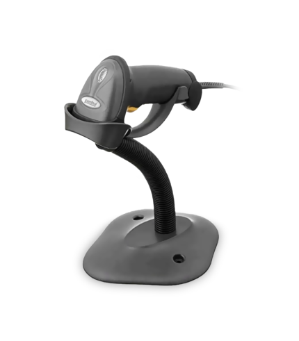 Barcode Scanner 1D Symbol ZEBRA LS2208 Auto Scan Auto Sense USB Plus Stand