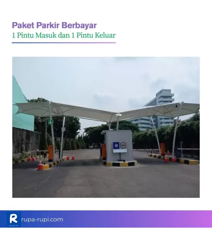 Paket Portal Parkir Otomatis Berbayar