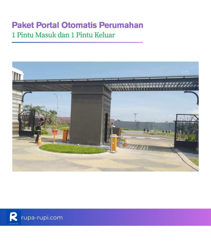 Paket Palang Otomatis Perumahan
