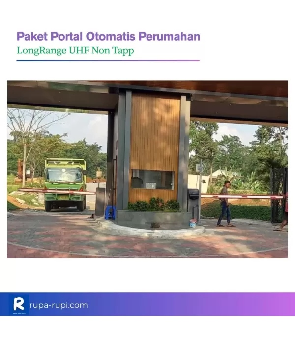Palang Parkir Otomatis Perumahan Non Stop Longrange 