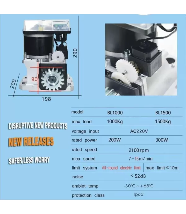 Sliding Gate BL800 Nolimit