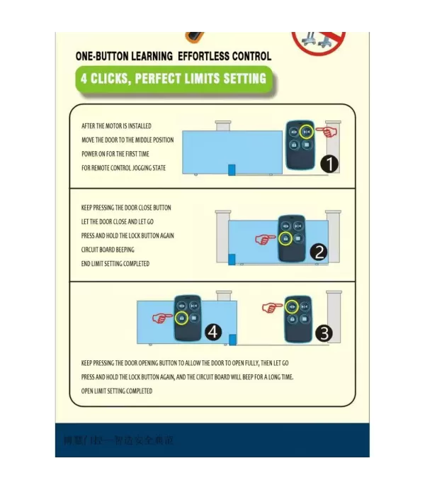 Sliding Gate BL800 Nolimit