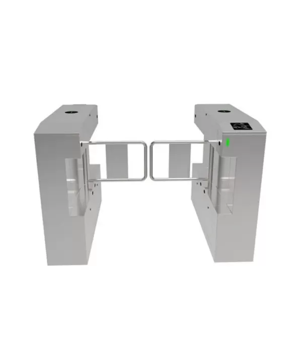 Flap barrier pintu besi Double