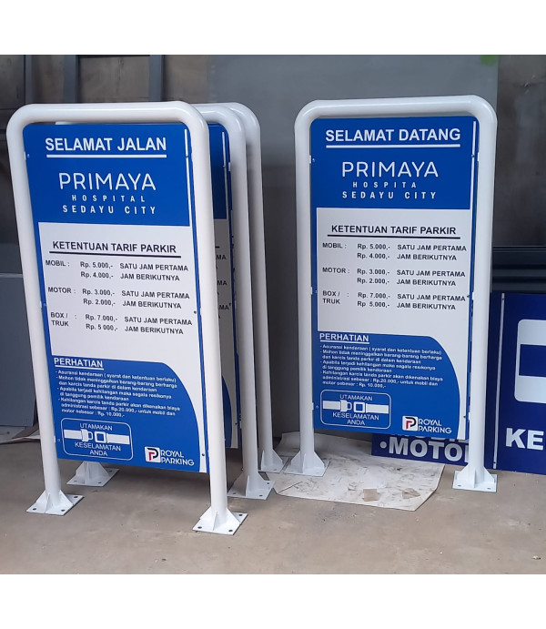Rambu Tarif Parkir