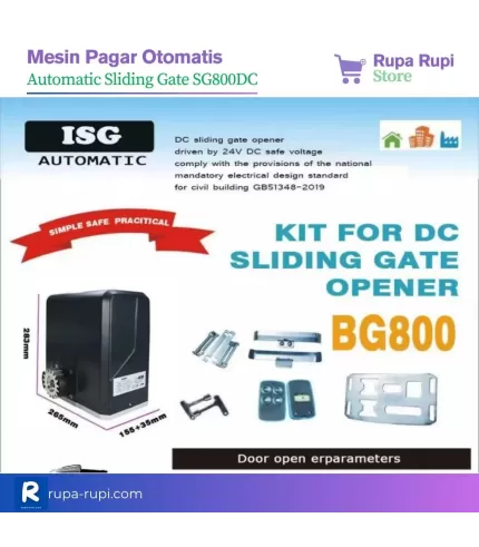 Pagar Otomatis DC 800kg 