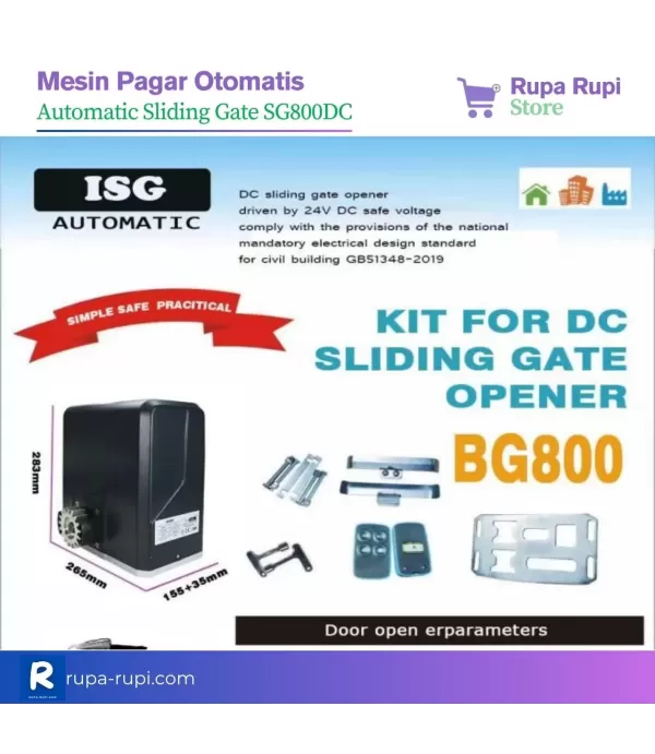 Pagar Otomatis DC 800kg 