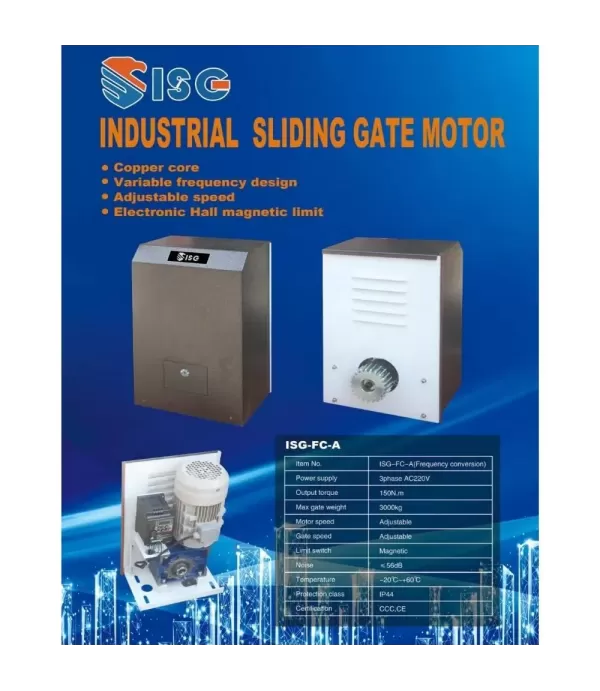 Sliding Gate 3.000kg servo 220v 3phase