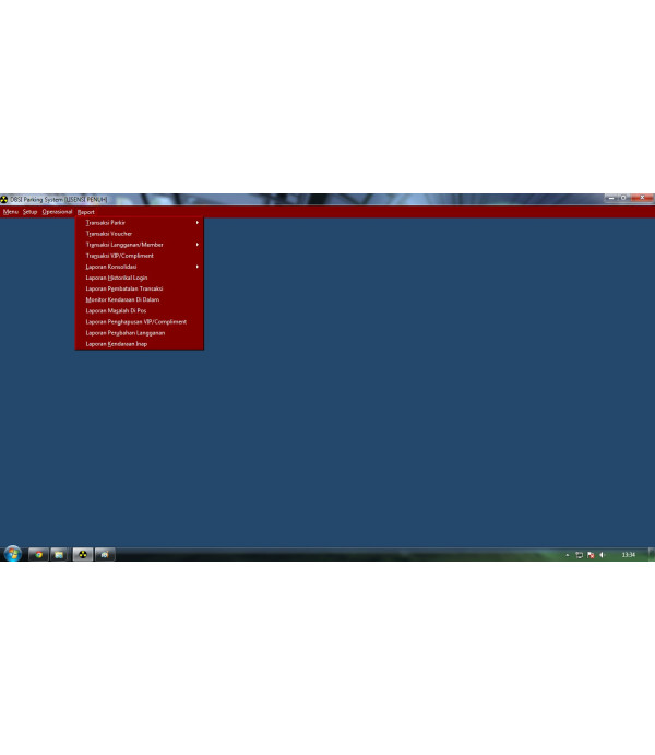 Software Parkir Linux