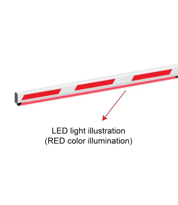 Palang Parkir Alumunium Arm LED
