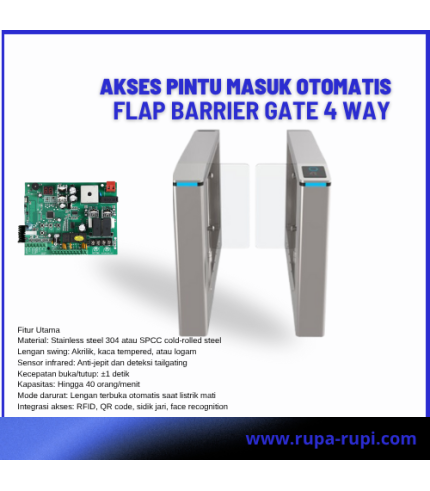 Swing Barrier Turnstile Swing Gate Single