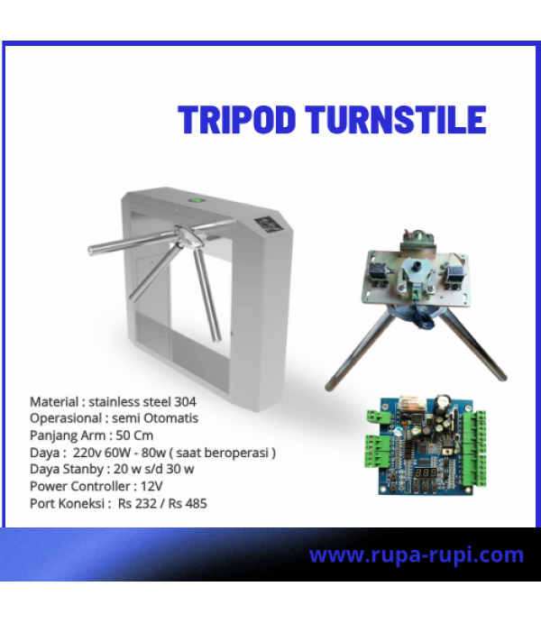Bridge Tripod Turnstile Two Way