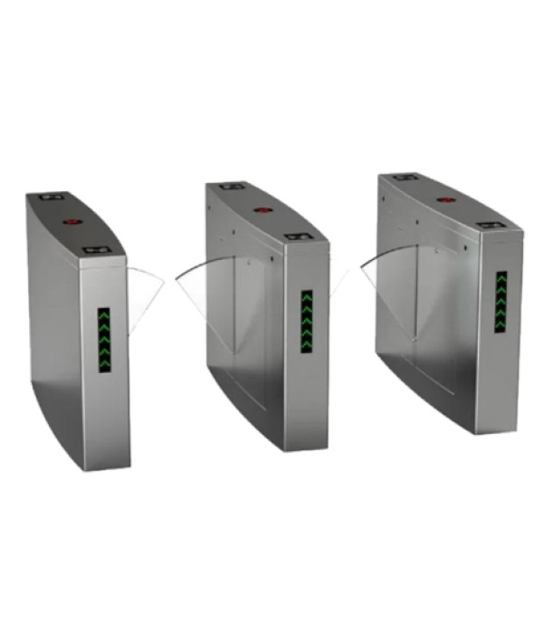 Turnstile Flap Barrier Two Lanes