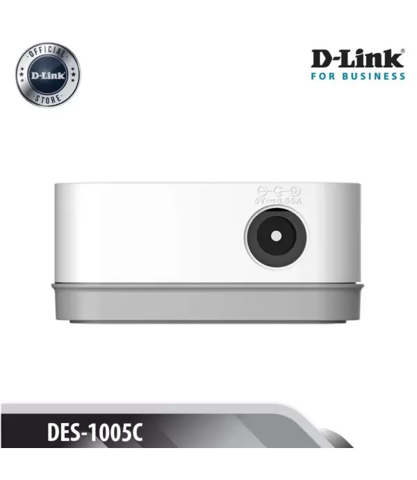 Switch Hub Jaringan D-Link DES-1005C 5-Port Fast Ethernet Original