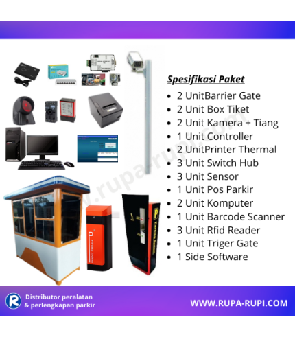 Paket parkir Cash Payment 
